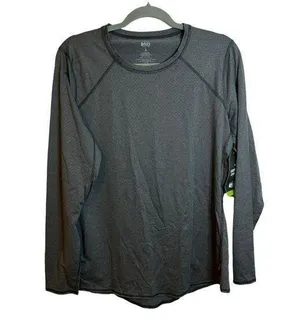 REI Nwt Women’s Gray Lightweight Crewneck thumbnail 1