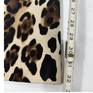 Brooksfield Donna Leopard Print Flare Pants Brown Black Animal Stretch Size 1 thumbnail 6