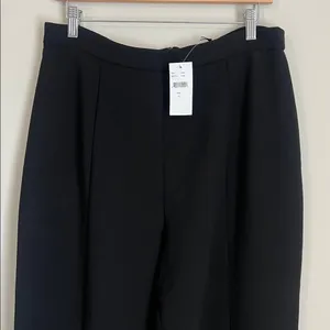 NWT Black‎ Halo Wide Leg Isabella Pant $295 Size 14 Black thumbnail 3