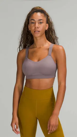 Lululemon Everyday Comfort Wireless Sports Bra Purple High Support Sports Bra thumbnail 1