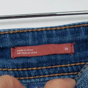 Anthropologie Pilcro Slim Boyfriend Crop Denim Jeans Bohemian‎ Preppy Womens 26 thumbnail 6