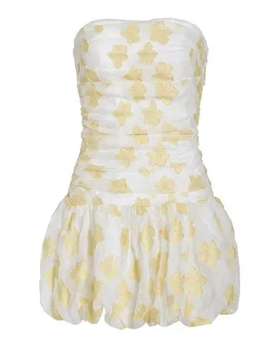 NEW AMANDA UPRICHARD Rendezvous Bubble Skirt Mini Dress S thumbnail 9