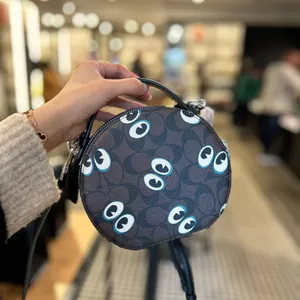 NWT Coach Canteen Crossbody Signature Canvas Halloween Eyes CM766 thumbnail 3