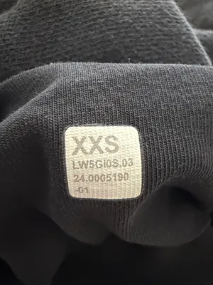 Lululemon XXS Scuba Mid Rise Oversized Black Elastic Waist Sweatpants Joggers thumbnail 8