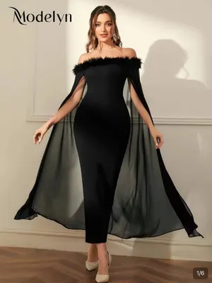 Off shoulder dress thumbnail 1