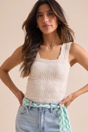 Altar'd State Floral Top Tank thumbnail 1