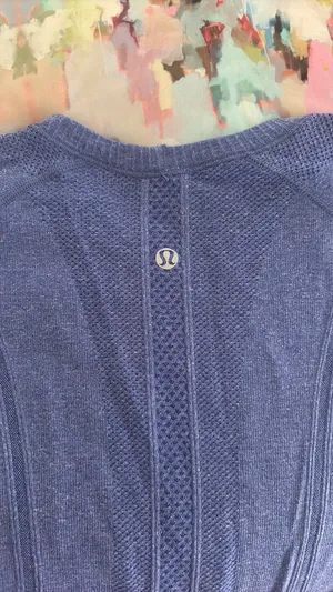 Lululemon Swiftly Tech Long Sleeve- Viola Violet Size 6 thumbnail 4