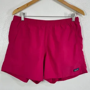Patagonia Baggies 5" Shorts Women's Medium Craft Pink Fuchsia Nylon Active Swim thumbnail 2