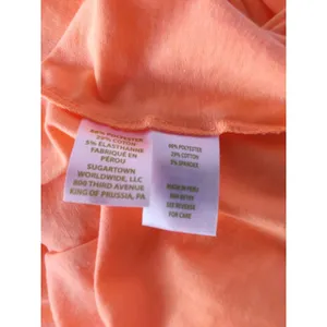 M Coral Ruffle Collar Lilly Pulitzer Summer Top thumbnail 3