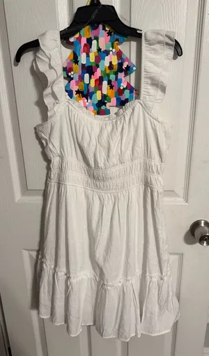 Francesca's Dress White Mini thumbnail 1