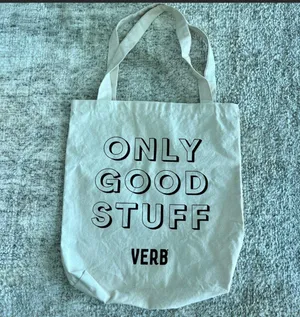 NEW! Large canvas shopping bag Tan thumbnail 2