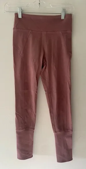 Free People Movement Virgo Mauve Cropped Leggings‎ thumbnail 1