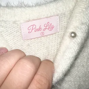 Pink Lily Small Ivory White Embellished Pearl Sweater Holiday Winter Mini Dress thumbnail 7