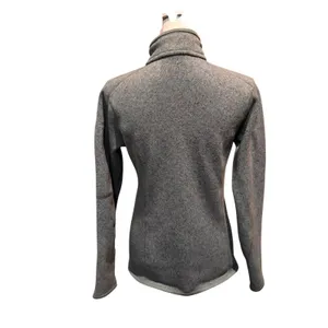 Patagonia Better Sweater Women's 1/4 Zip Fleece Green Gray Heather Medium‎ thumbnail 2