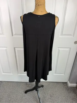 Peace Love World Black Cold Shoulder Modal Tunic Top Size S thumbnail 10