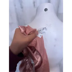 Silk pink tank top Pink Size L thumbnail 4