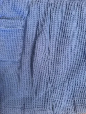 Aerie Waffle Knit Lounge Shorts | Soft Blue-Purple | Size XL thumbnail 5