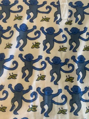 Roller Rabbit Top Pajama Monkey thumbnail 3