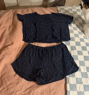 Only Navy Blue & White Polka Dot Set thumbnail 1