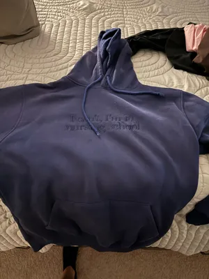Nursing sweatshirt Blue Size M thumbnail 2