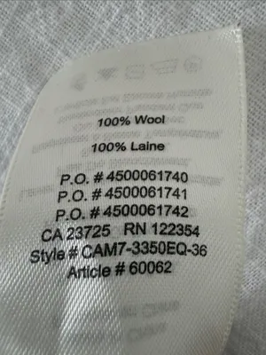 Aritzia Wilfred Free Lin Sweater 100% Wool Roll Neck Green XS thumbnail 12