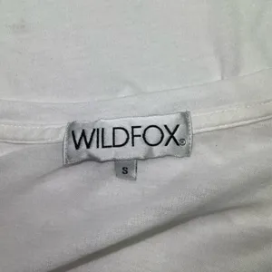 Wildfox white v neck top Size S thumbnail 7