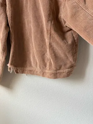 POL Tan Corduroy Denim Jacket thumbnail 7