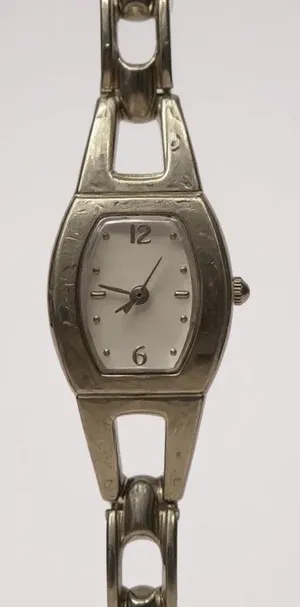 Silver Tone Womens Watch FY1243 Japan Movt Stainless‎ Steel Back Jewelry thumbnail 1