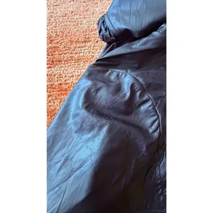 Moto & Co Faux Leather Jacket S Black Peplum Hooded thumbnail 8