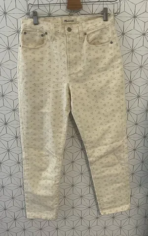 Madewell The Perfect Vintage Jean Cream thumbnail 1