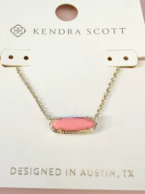 🪸KENDRA SCOTT 14K Gold Plated Eva Coral Magnesite Pendant Necklace thumbnail 2