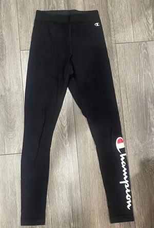 Champion Leggings Black With Logo on ankle Size XS thumbnail 1