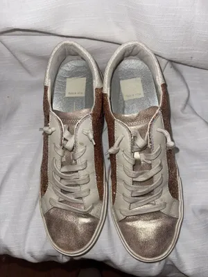 Dolce Vita Glitter Sneakers Pink Size 8.5 thumbnail 1
