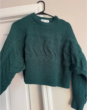 Woven Sweater thumbnail 1