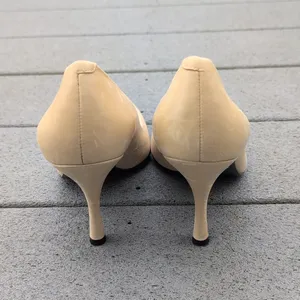 Vince Camuto Marc Fisher Light Yellow Pumps | Marc Fisher Pointed Toe Heels thumbnail 5