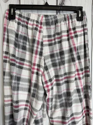 Nautica Pajama Set Plaid Flannel Long Sleeve Button Up Shirt Pant Sz L 14-16 thumbnail 9