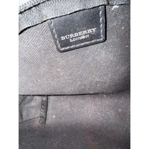 Burberry London Nova Check‎ Netural Cosmetic Bag Vanity Pouch O thumbnail 4