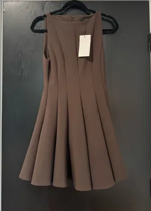 ZARA Brown Mini Dress thumbnail 1