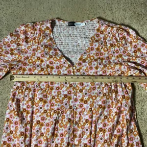 Piper & Scoot Exclusive Cottagecore‎ Floral Smocked Dress Fringe XL PSD3518C thumbnail 5