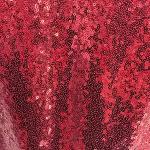 Marina Womens Red Sequin‎ Short Sleeve Shift Cocktail Party Dress Size 14 thumbnail 4