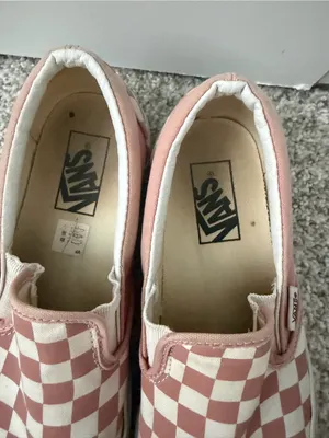 Vans Classic Slip-On Checkerboard Rose Dawn Pink/White thumbnail 3