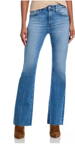 AG Adriano Goldschmied Farrah mid rise boot jean thumbnail 1