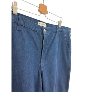 Abercrombie Mid Rise Trouser Jeans Wide Leg Dark Wash Denim‎ Women's 34/18S NWT thumbnail 4