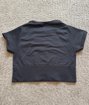 Aerie OFFLINE Black Workout Top thumbnail 3
