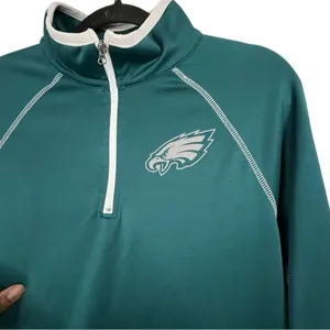 NFL Team Apparel Philadelphia Eagles Women’s pullover - Green - Size XL thumbnail 6
