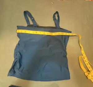 Blue Tankini Swimsuit Set Size M thumbnail 9