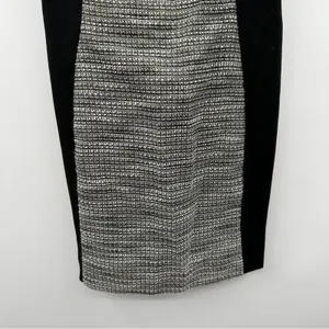 Anthropologie Moulinette Soeurs Grisaille‎ Shimmery Tweed Hourglass Dress Sz 6 thumbnail 4