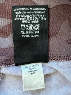PINK Active High Waist Cargo Leggings Camo Large thumbnail 5