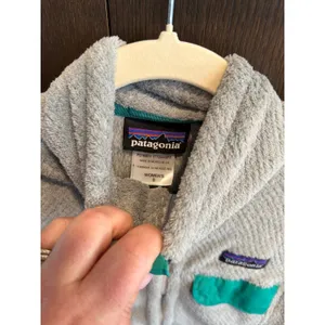 Patagonia Re-Tool Fleece Vest‎ Women's Size Small Sleeveless Full Zip Gray small thumbnail 3