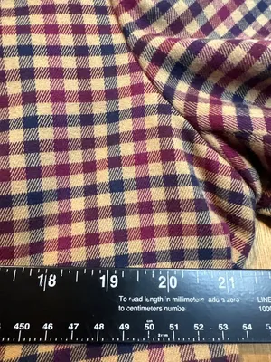 Merona Women’s 16 Plaid Wool Blend Blazer Equestrian Preppy Career Old Money thumbnail 6